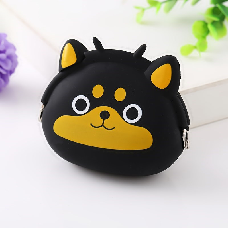 小物 coyseio coin purse &sticker Small Animal Wristlet: Blue Koi