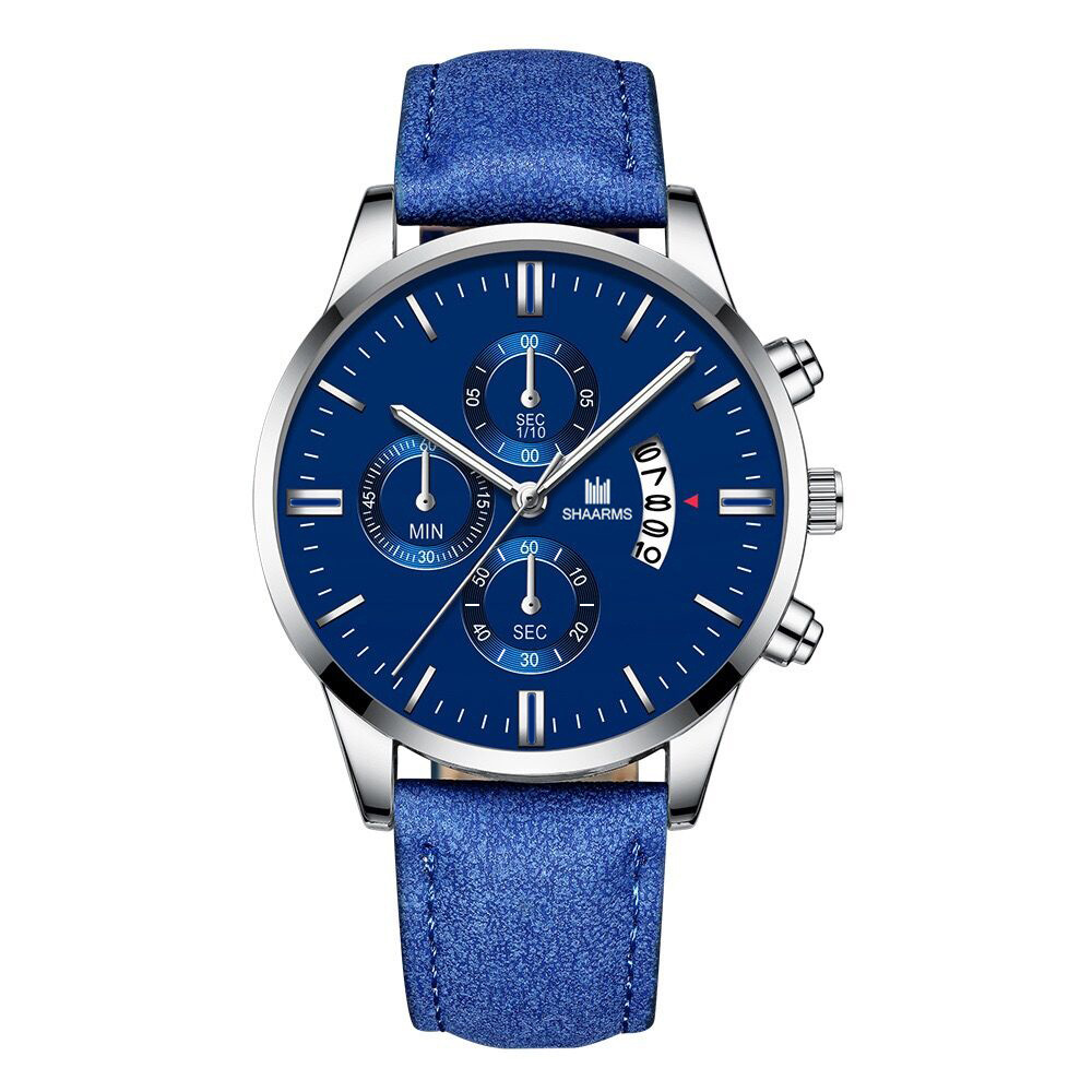 Blue Colour Chain Watch | 3d-mon.com