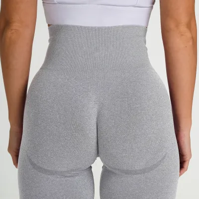 Women High Waist Peach Buttocks High Elastic Hip-Lifting Biker Shorts