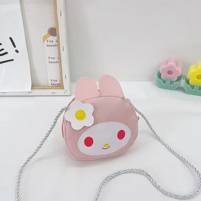Kids Fashion Cute Candy Shape Tiger Pattern Crossbody Bag Mini PU Leather Toddler