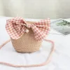 Pink- Pearl Bow Bow