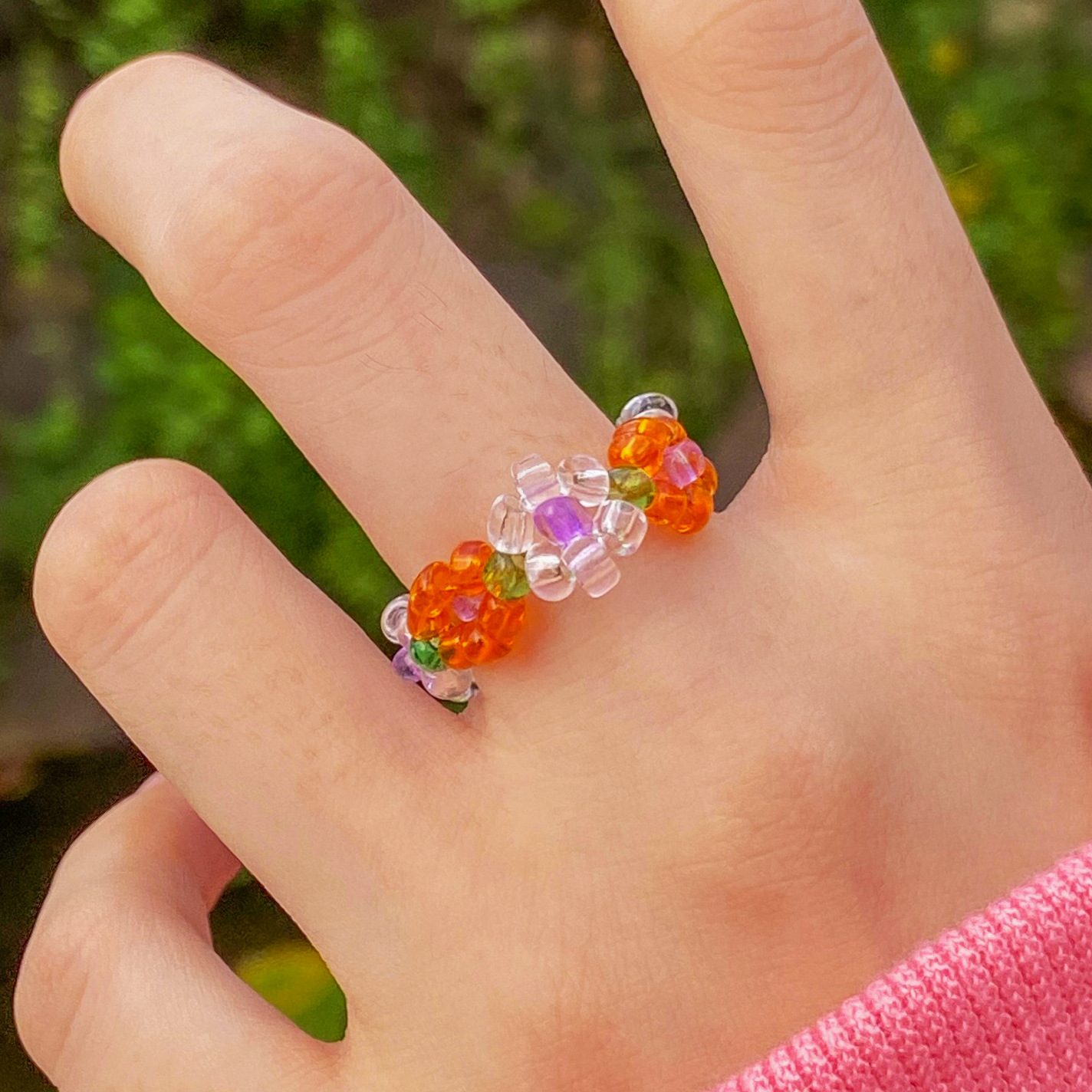 ☆TATIANA☆ Ethnic Flower Bold Ring CR1804 Tatiana Ring Gold with 1.23ct Black Opal