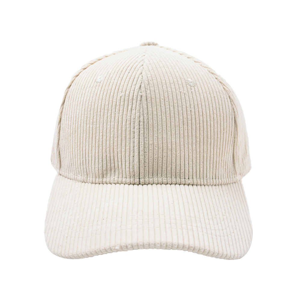 Wholesale Unisex Casual Solid Color Corduroy Cap