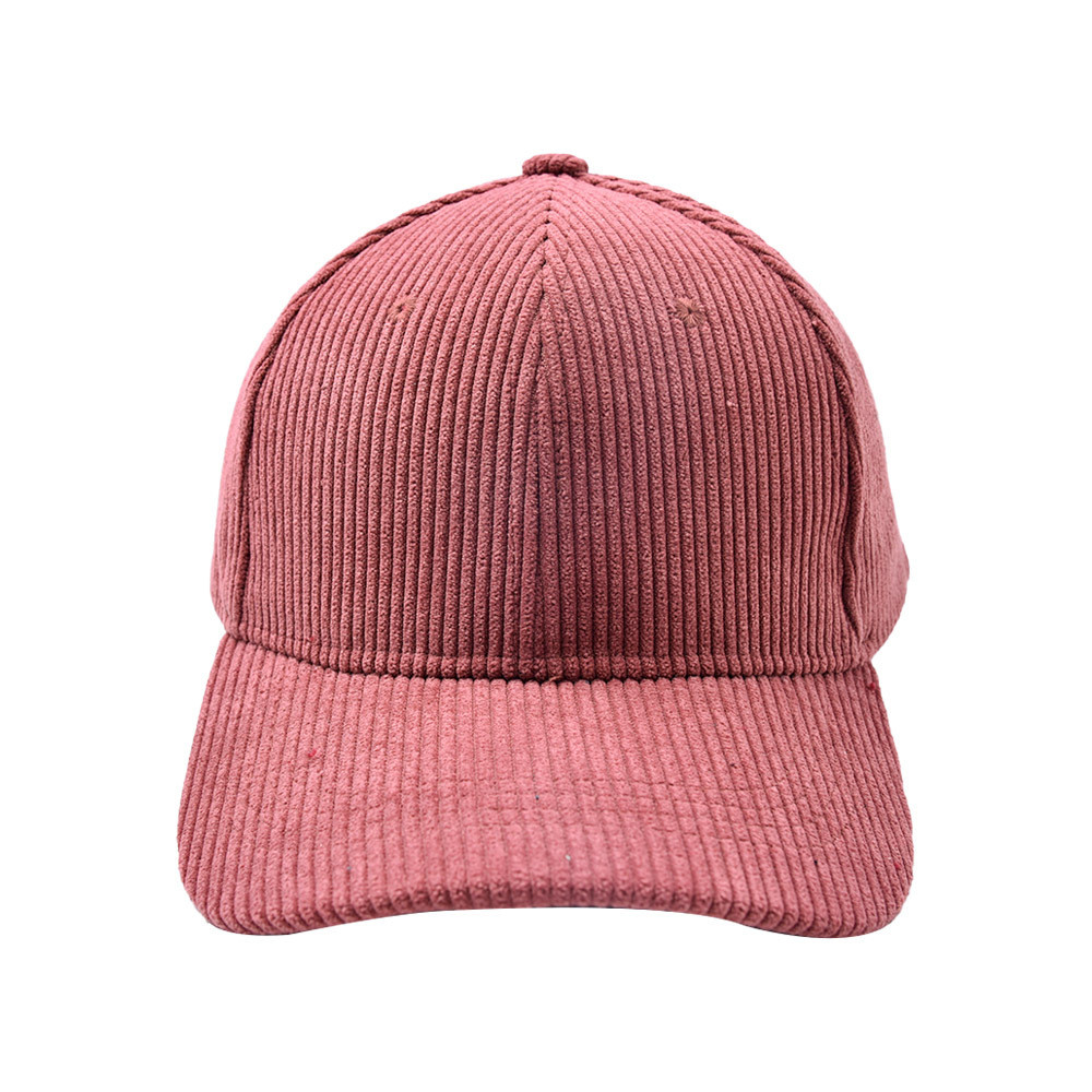 Wholesale Unisex Casual Solid Color Corduroy Cap