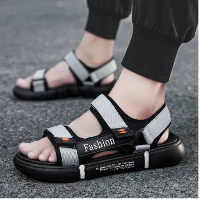 Men Casual Breathable Velcro Outdoor Sandals