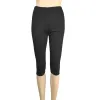 7 Points Cotton Leggings Black