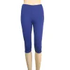 7 Points Cotton Leggings Sapphire Blue