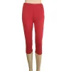 7 Points Cotton Leggings Are Red