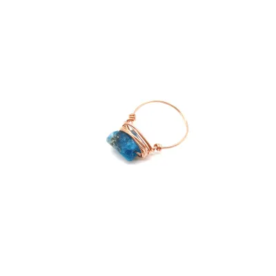 Women's Fashion Ethnic Hand-Woven Crystal Stone Ring