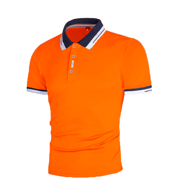 Wholesale Men Casual Colorblock Lapel Short Sleeve Loose