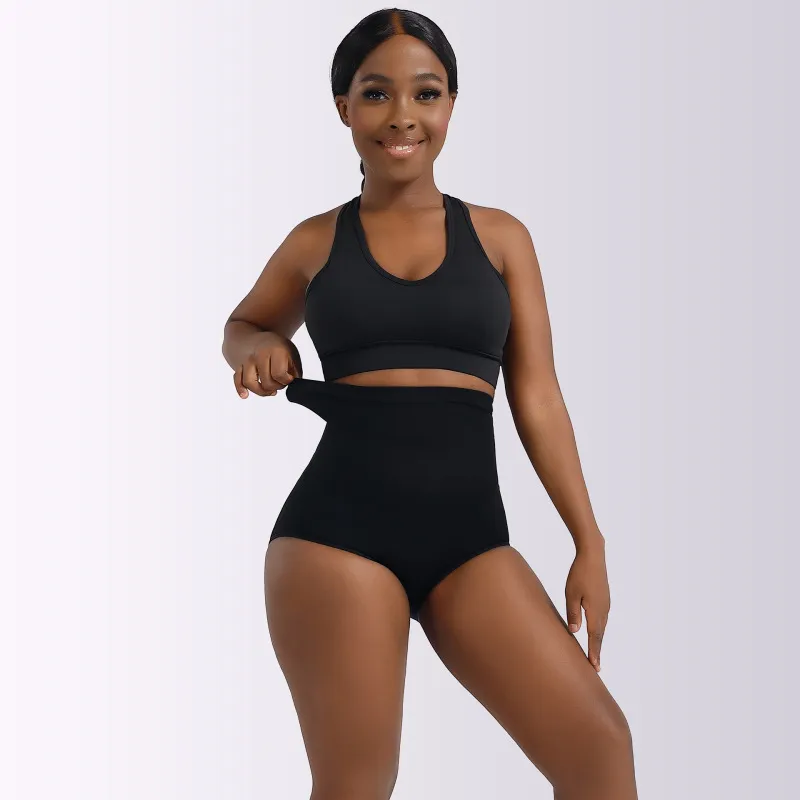 Postpartum High-Waist Belly-Lifting Butt-Lifting Panties Women's Body Sculpting Shapewear Seamless Hip-Lifting Pants