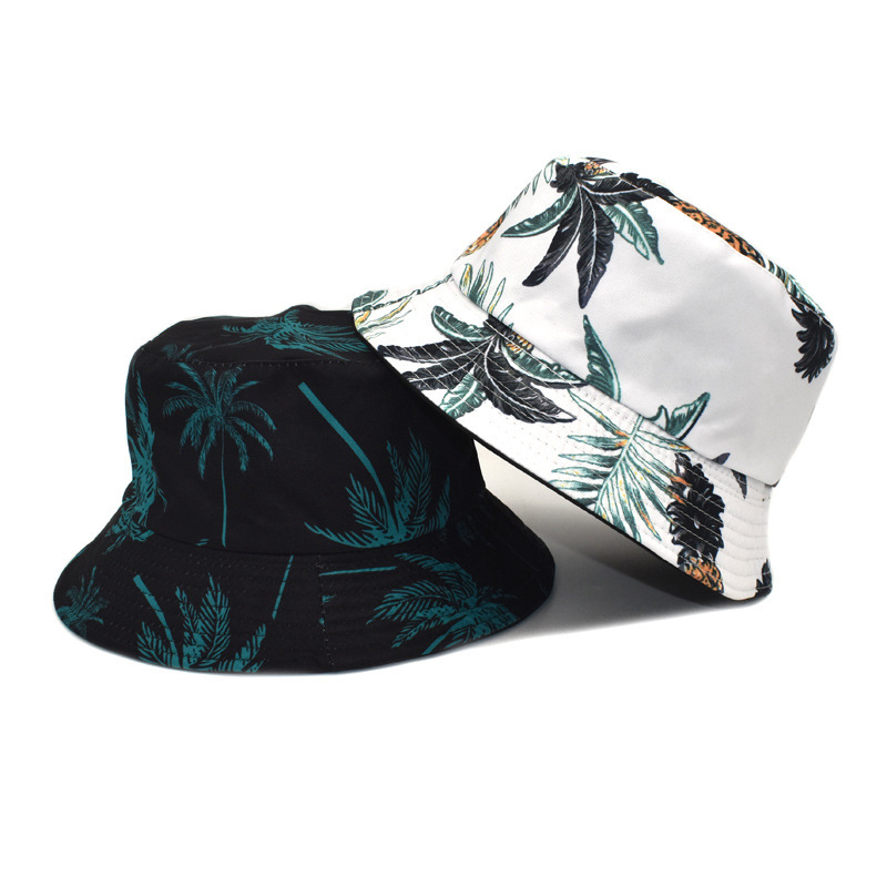 人気特価 Wholesale Hat Bucket Pattern Coconut Fashion Unisex Clothing