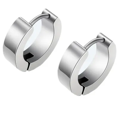 Fashion Titanium Steel Earrings 1 Pc Unisex Geometric