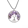 Amethyst Leather Cord