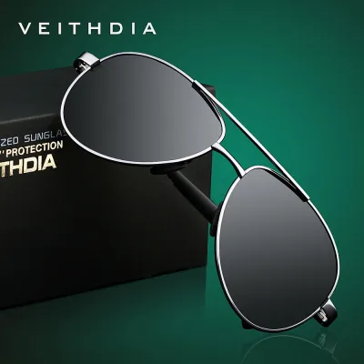 Men Fashion Polarized UV Protection Aluminum Magnesium Spring Leg Sunglasses