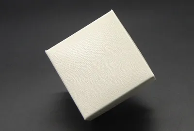 Simple Solid Color Paper Cardboard Jewelry Packaging Gift Box