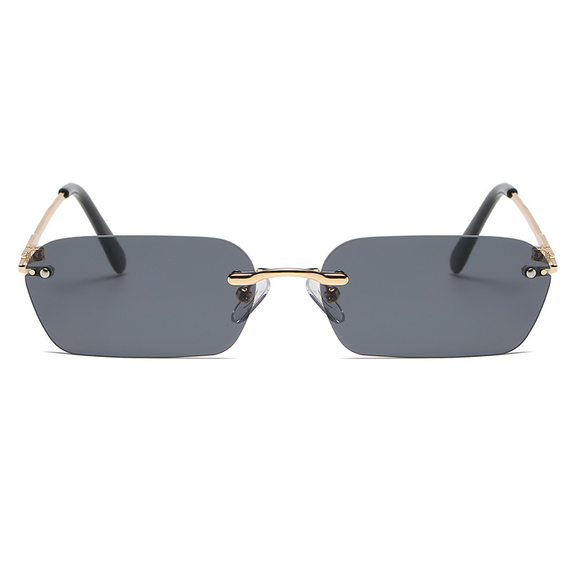 Wholesale Unisex Personality Square Frameless Pc Sunglasses