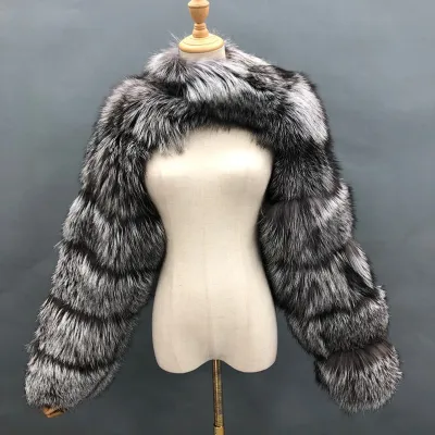 Fashion Women Autumn Winter Faux Fur Plush Short Coat