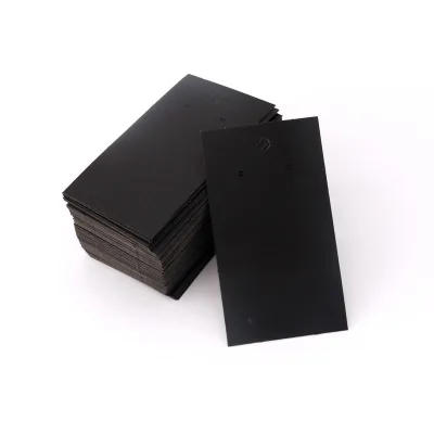 100pcs Kraft Paper Card for Handmade DIY Hair Accessories Earring Necklace Bracelet Jewelry Packaging Display