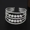 5 Layers Of Silver Diamonds