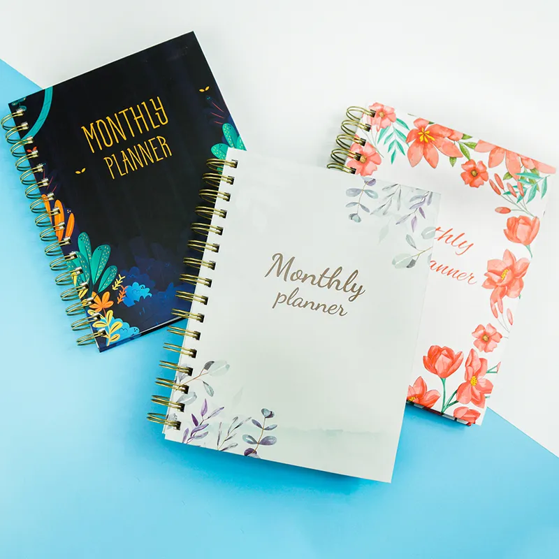A5 Agenda Planner Notebook Weekly Monthly Schedules Organizer For School Stationery Officer