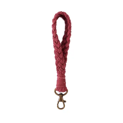 Unisex Hand Woven Keychain Pendant Accessories