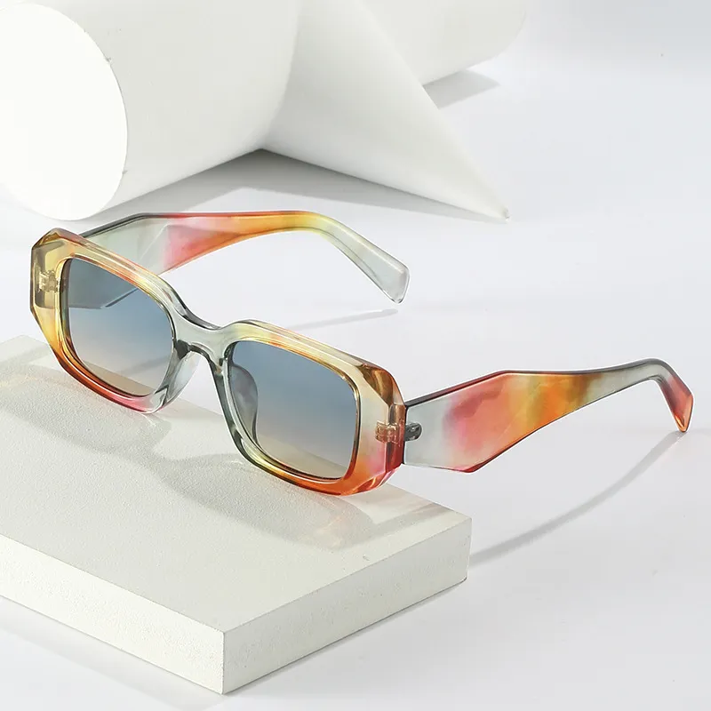 Women Fashion Small Square Frame UV400 Sunglasses