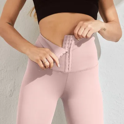 Women Athleisure High Waist Body Shaper Stretch Leggings
