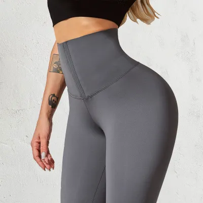 Women Athleisure High Waist Body Shaper Stretch Leggings