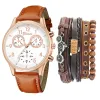 Brown+ White