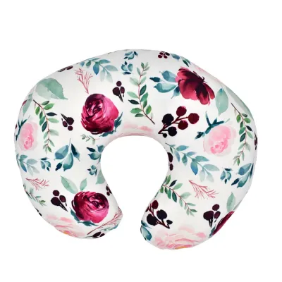 Newborn Baby Printing U Shape Feeding Pillowcase Multifunctional Pillow