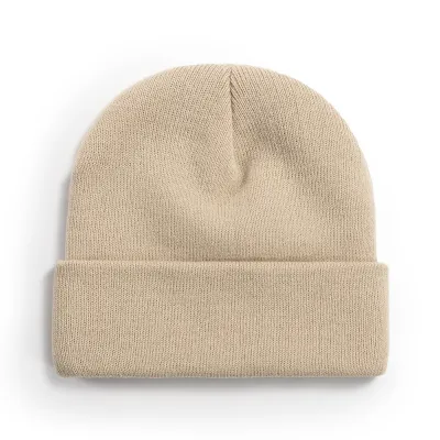 Women Casual Solid Color Dome Wool Warm Hat