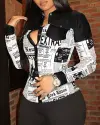 Newspaper Spell Black