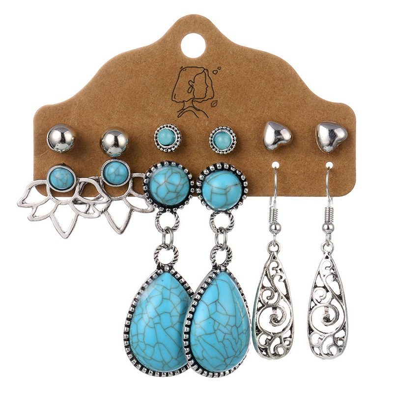 Wholesale Wholesale Women Retro Creative 6Pcs/Set Hollow