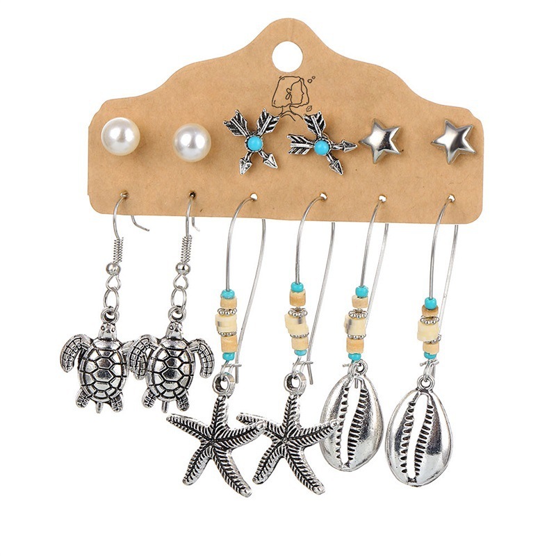 Wholesale Wholesale Women Retro Creative 6Pcs/Set Hollow