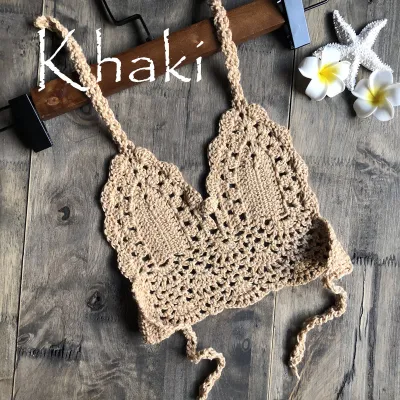 Kids Toddler Girls Beach Swimming Handmade Cotton Blend Top