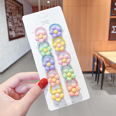 Children Kids Toddlers Girls Cartoon Hair Rope Hair Accessories