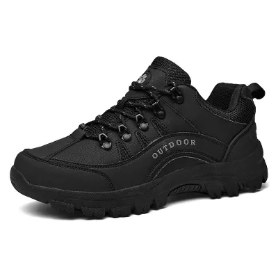 Men's Fashion Thick Sole Leather Sneakers Size 6-13 Lace Up Low Top