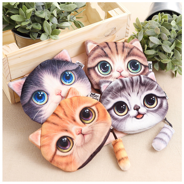 3D Animal Plush Coin Purse shops