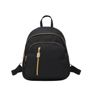 Women's Waterproof Nylon Backpack with Air Cushion Strap