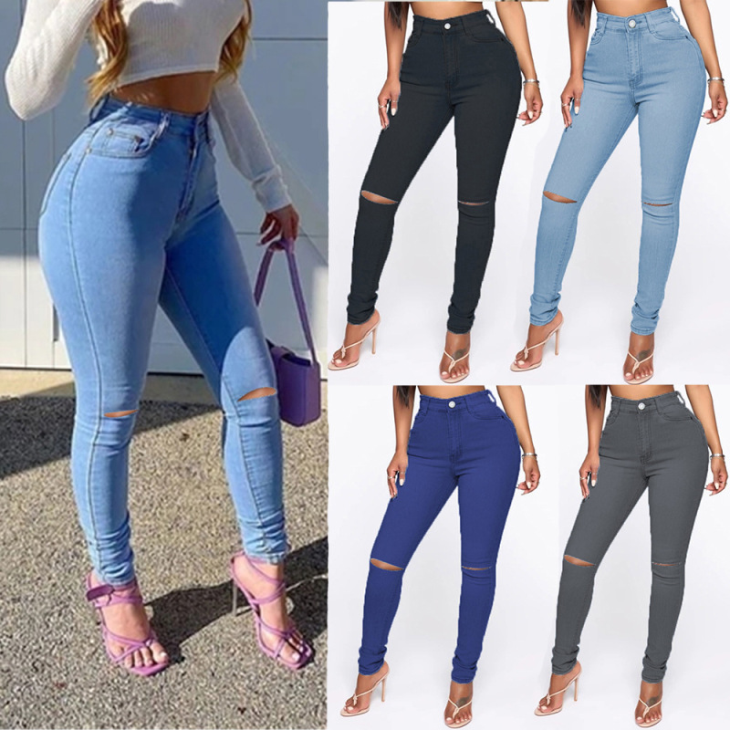 Faveinz Women Ripped Jeggings Pocket Denim Skinny Stretch Jeans Pants in  Pune at best price by Faveinz Collections Pvt Ltd - Justdial