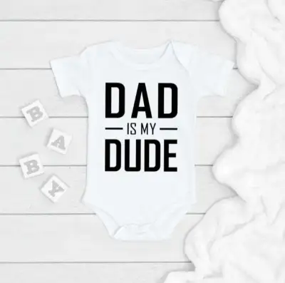 Toddlers Newborn Baby Girls Boys Cartoon Print Short-Sleeved Bodysuit Polyester Unisex