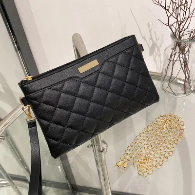 Women Fashion Diamond Embroidered Crossbody Bag