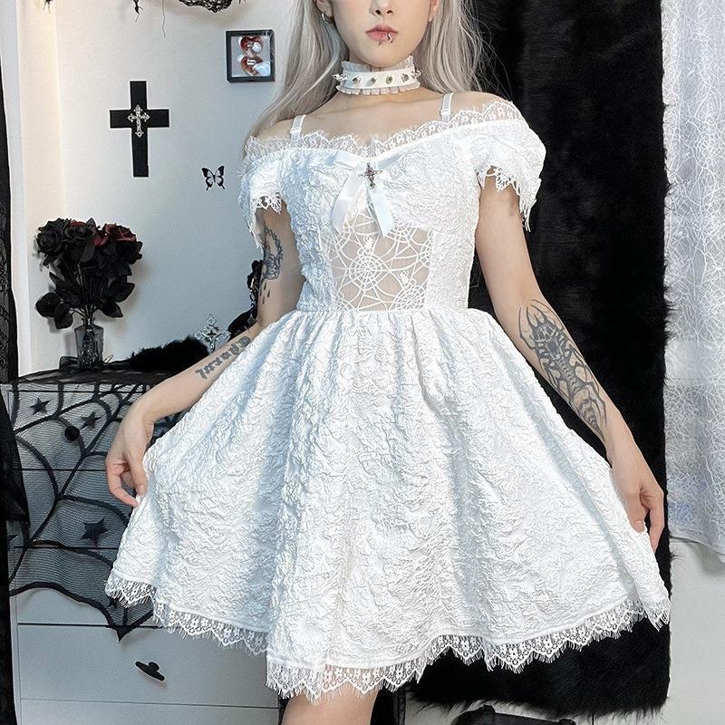 Wholesale Wholesale Women Fashion Autumn Solid Color Gothic
