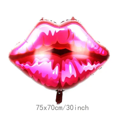 Lips Balloon Wedding Valentine'S Day Proposal Aluminum Film Balloon