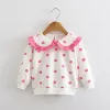 Wei: Lapel Polka Dot Rose