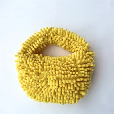 Women's Mop Plush Candy Handbag Soft Sweet Square Bag