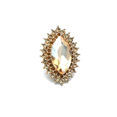 Women's Fashion Exaggerated Geometric Open Adjustable Ring