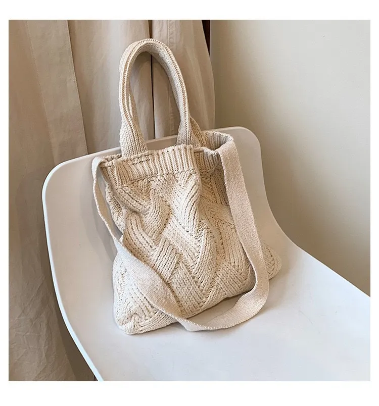 Women's Fashion Woven Tote Bag