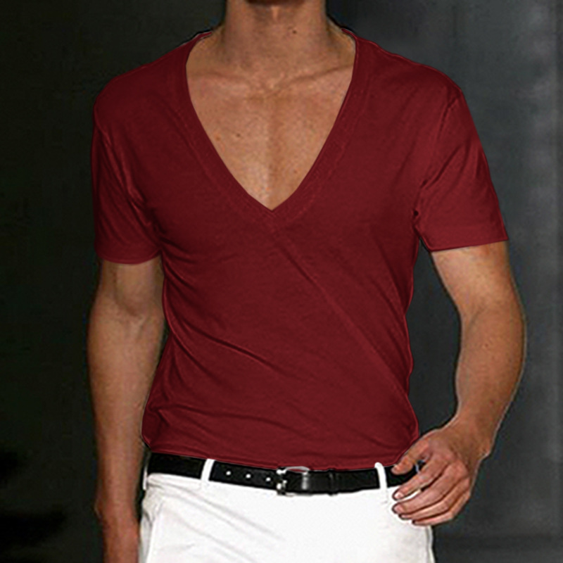 Amazon.com: Men's Sweatproof Undershirt | Slim Fit V Neck T